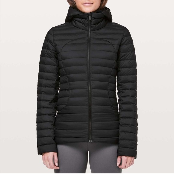 Luluemon Pack It Down 700-Fill Jacket in Black NEW - Picture 1 of 12
